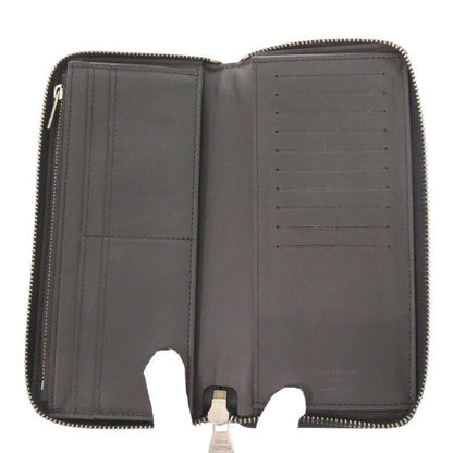 Louis Vuitton Damier Infini Zippy Wallet Vertical N63548 Onyx 2016 Long Wallet