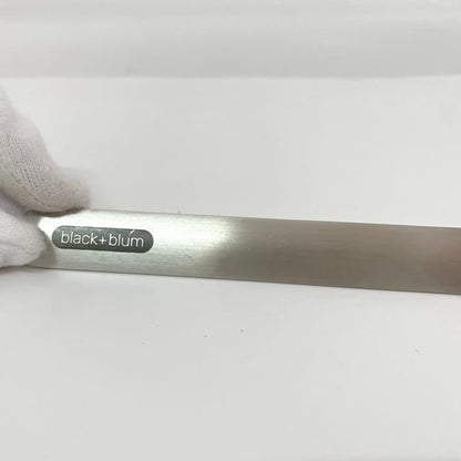 Prada Cutlery Set Silver Black Bloom 2up004 Unused Excellent Condition