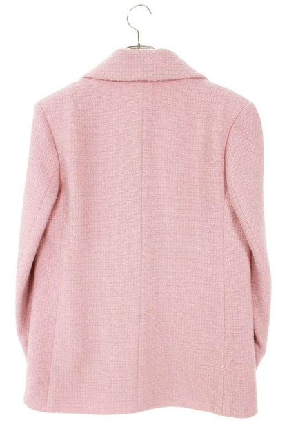 Chanel P73600v64546 Coco Mark Button Tweed Jacket Ladies 40
