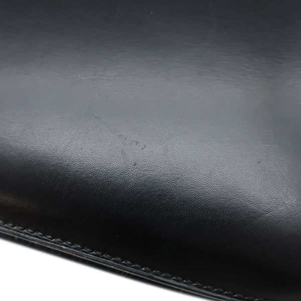 Hermes Shoulder Bag Constance 24 Box Calf Black Gold Hardware Black D Engraved