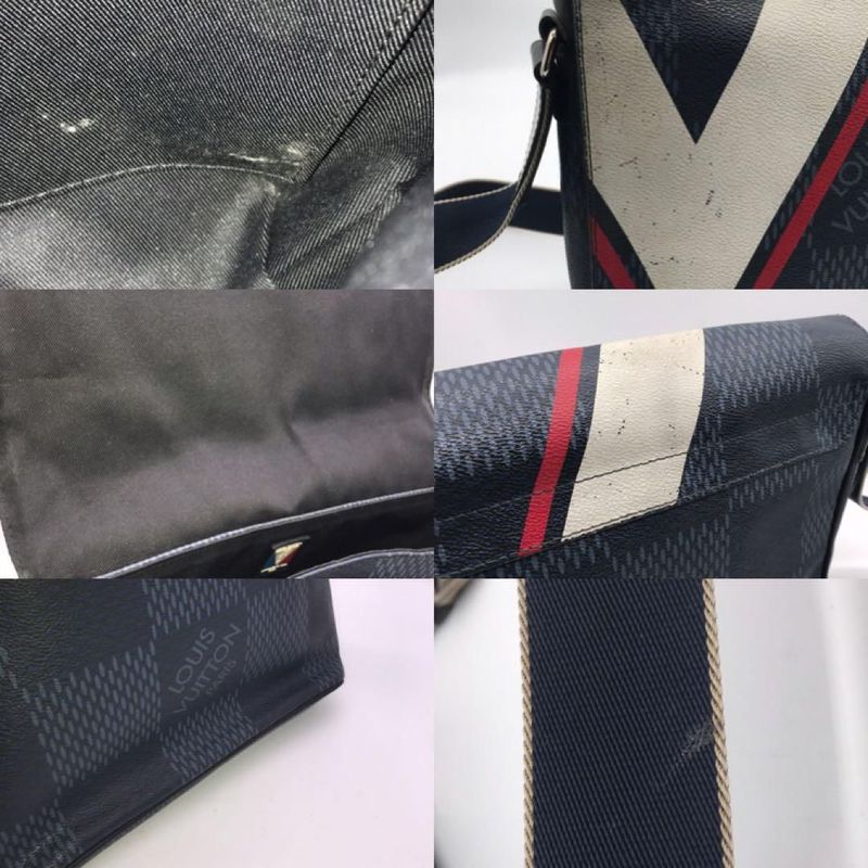 Louis Vuitton Damier Ecobalt District PM NM Shoulder Bag Price Negotiation