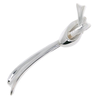 Tiffany & Co Ribbon Motif Silver 925 Ladies 10.7g Brooch