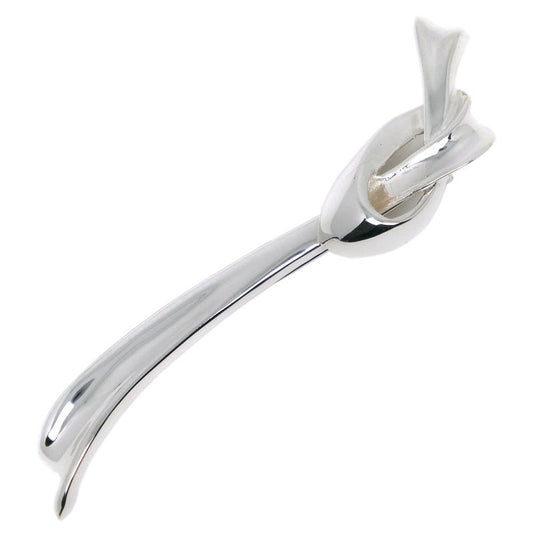 Tiffany & Co Ribbon Motif Silver 925 Ladies 10.7g Brooch