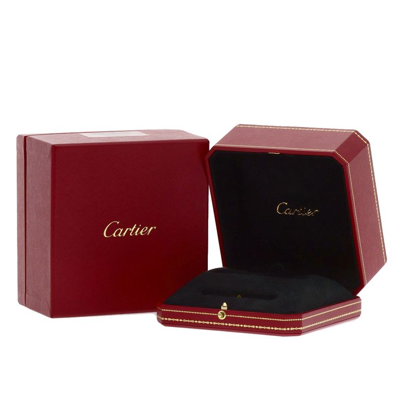 Cartier Love Bracelet Full Diamond #16 Bracelet With Screwdriver 18K White Gold