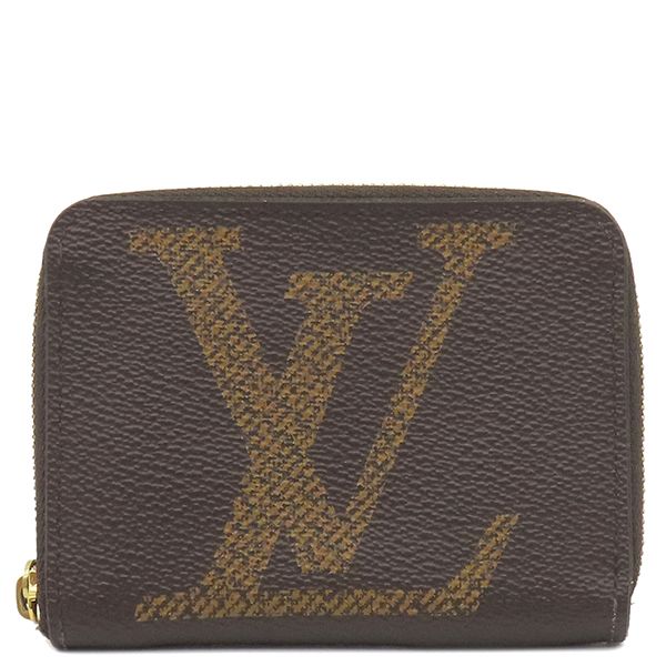Louis Vuitton Coin Case Zippy Coin Purse Monogram Giant Canvas Monogram Gold