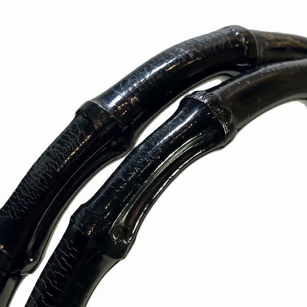 Gucci Bamboo 002-1010 Nylon Canvas Bag Tote Bag Women