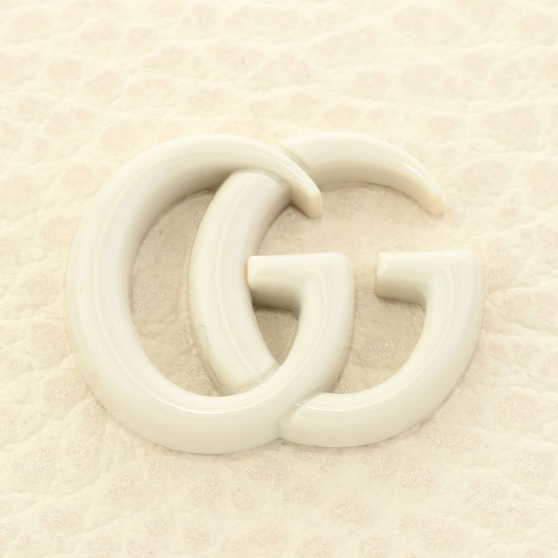 Gucci Key Case GG Marmont White