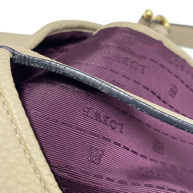 Loewe Carrier Tote Bag Graige Leather