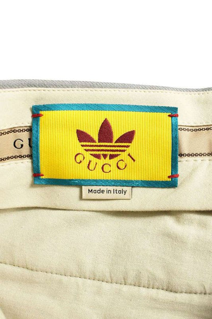 Gucci X Adidas 720115 Zad94 Three Line Wool Slacks Long Pants Men 46