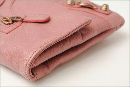 Balenciaga Clutch Bag Balenciaga Giant Envelope Vintage Pink Gold Hardware