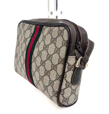 Gucci Shoulder Bag GG Sherry Pvcleather 38fa142