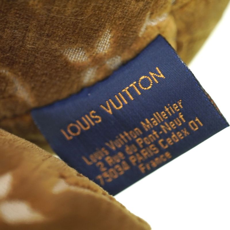 Louis Vuitton Monogram Doudou Teddy Bear Limited Edition 2021 Gi0739 Velour