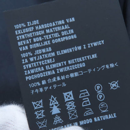 Prada 2021 P218g 100% Silk Triangle Logo Plate Shorts Black 38 Made In Italy