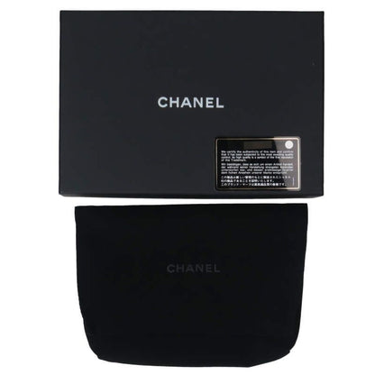 Chanel Star Line Stone Suede Chain Wallet Bag Women's