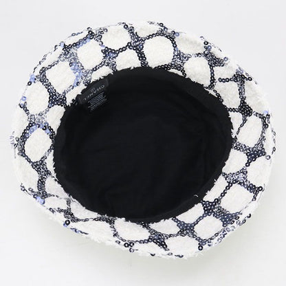 Chanel Bucket Hat Coco Mark Hat Cotton Polyamide Polyester Ladies