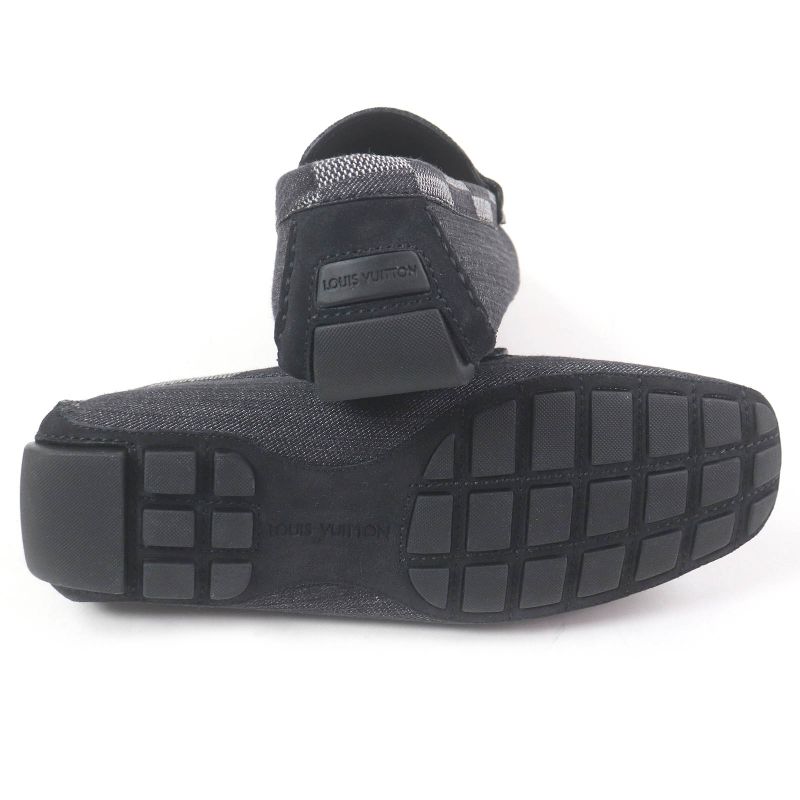 Louis Vuitton 2022 LV Hockenheim Line Damier LV Logo Hardware Denim Leather