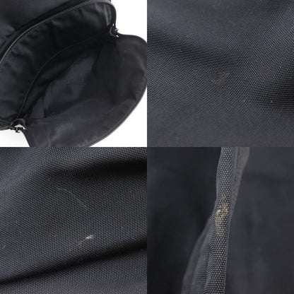 Gucci Backpack 019.0302 Nylon Canvas Black Unisex Backpack/daypack