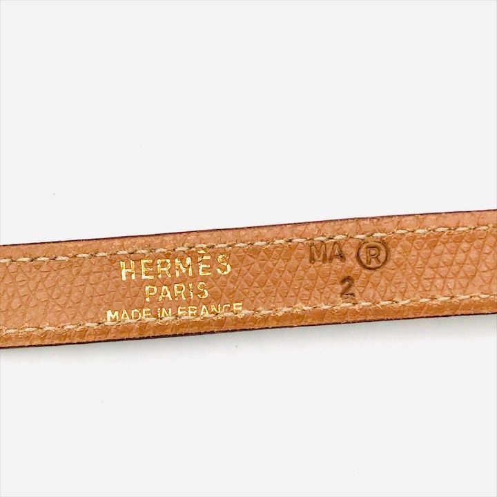 Hermes Kelly Bolide Shoulder Strap Brown Gold
