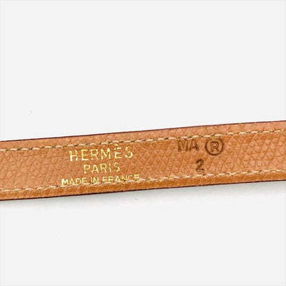 Hermes Kelly Bolide Shoulder Strap Brown Gold