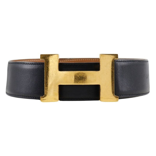 Hermes H Belt Calf □B Unisex Belt