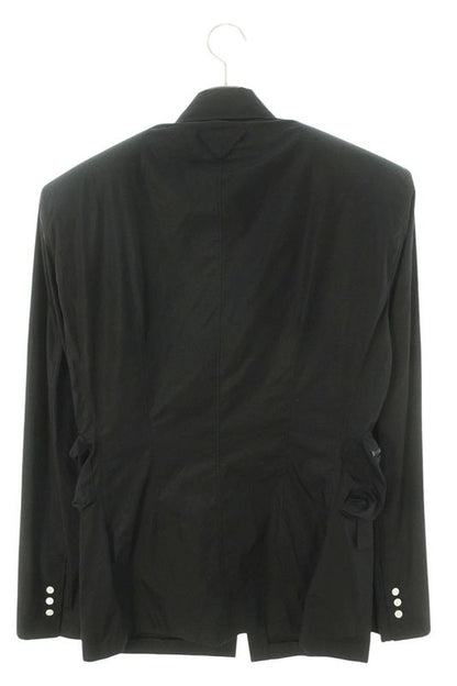 Prada Ugi267 1XV2 F0002 Multi Pocket Tech Shirt Jacket Men's 46