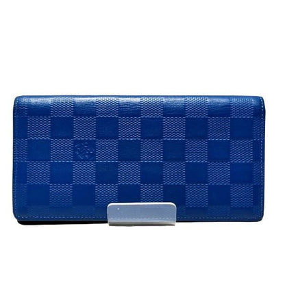 Louis Vuitton Damier Infini Portefeuille Blazer N60081 Bifold Wallet Long