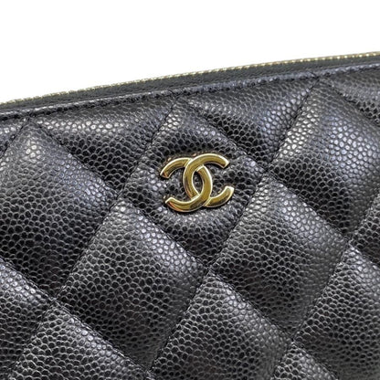 Chanel Shoulder Bag Classic Chain Clutch Mini Ap4704 Matelasse Caviar Skin Coco