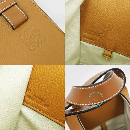 Loewe Hammock Small 38712kbn60 Brown Shoulder Hand 2way Bag Leather