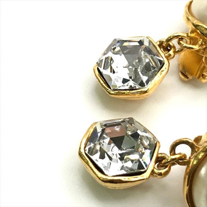Chanel Visual Earrings Gold