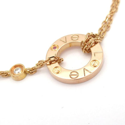 Cartier Bracelet Love Circle B6036700 18K Pink Gold X Diamonds X Pink 1P