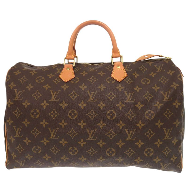 Louis Vuitton Speedy 40 Monogram M41522 Brown Handbag LV 0011 Louis Vuitton