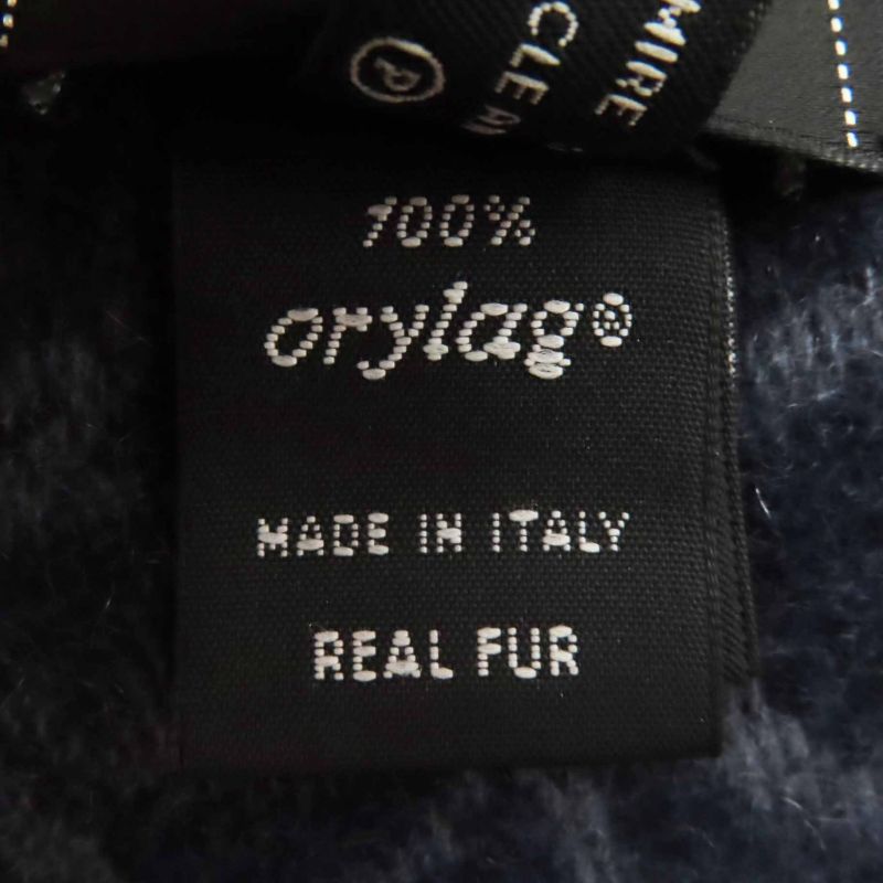 CHANEL 17B Orillag 100% Cashmere-lined Scarf With All-over Coco Mark On The