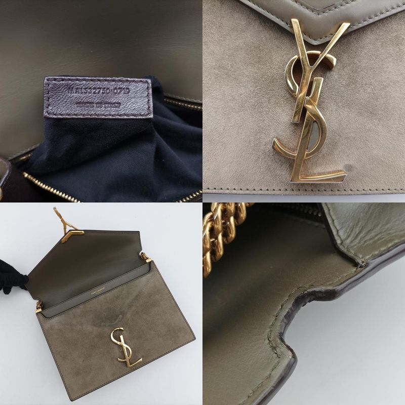 Yves Saint Laurentyves Saint Laurentcassandra Greenleather X Suede532750mal53275