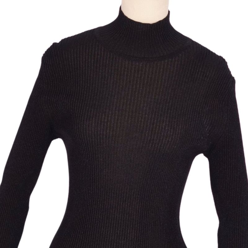 Hermes Knit 23AW High Neck Sweater Rayon