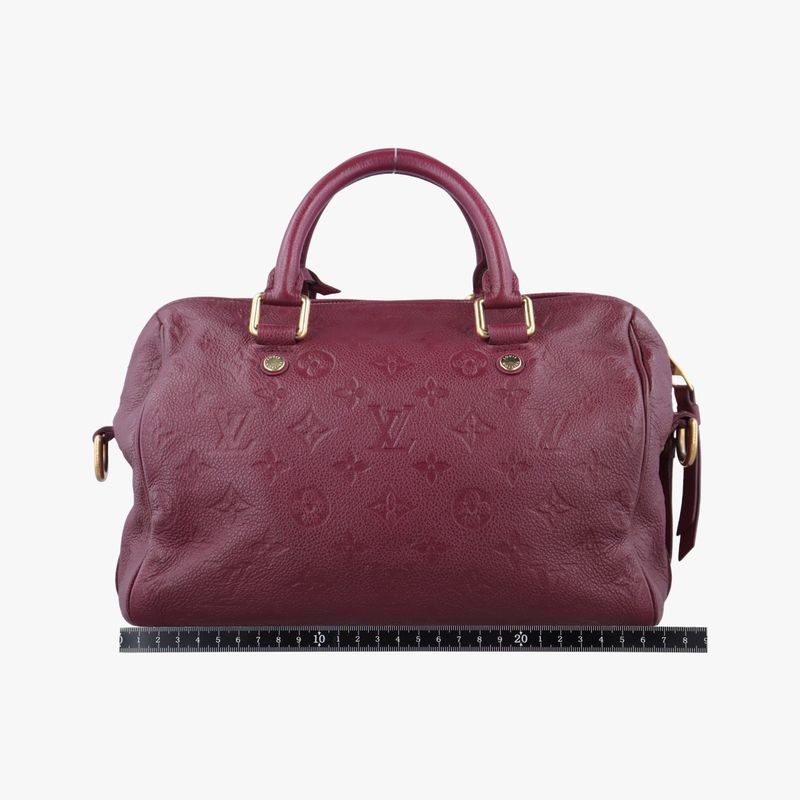 Louis Vuittonspeedy Bandoliere 25 Aurore Monogram Empreinte M40764 Sp3142
