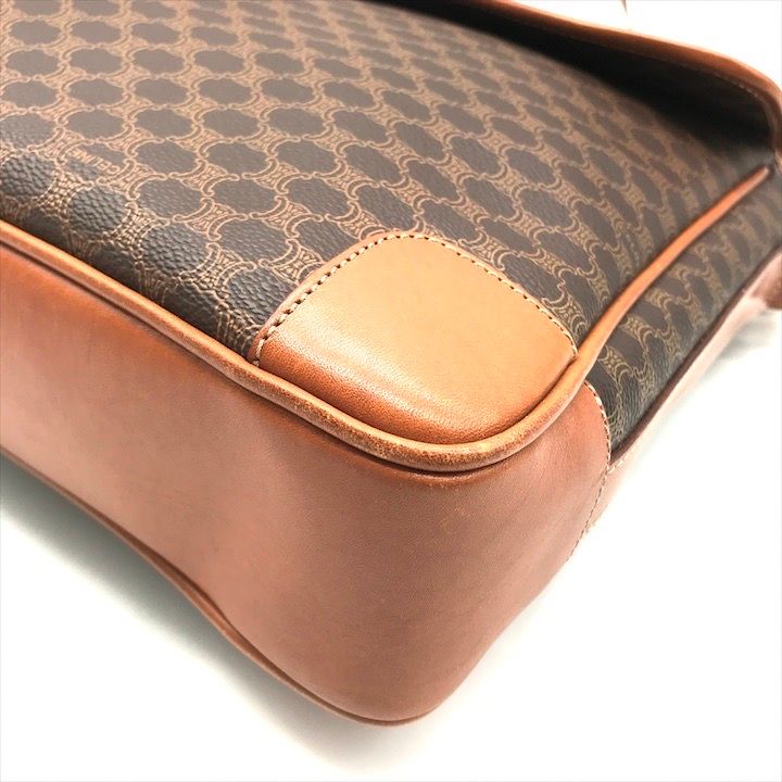 Celine Macadam Triomphe 2-Way Bag Brown