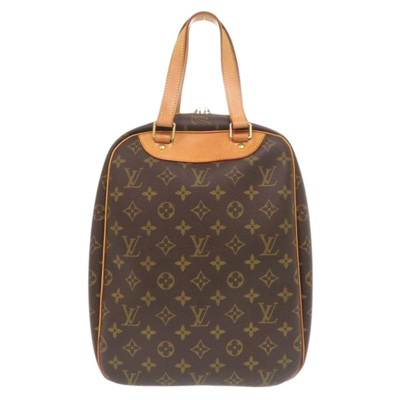 Louis Vuitton Monogram Excursion M41450 Handbag Brown LV 1330 Louis Vuitton