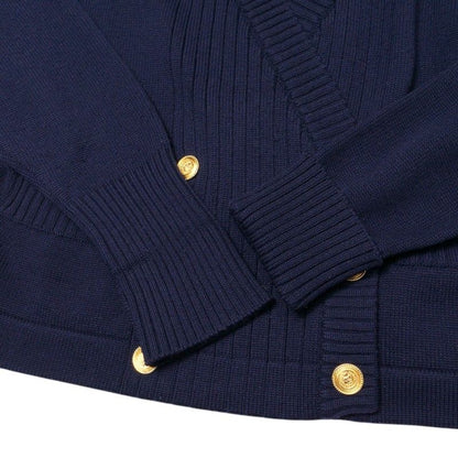 Chanel Vintage Skirt Setup Size 38 Knit Cardigan Knit Tight Skirt COCO Chanel