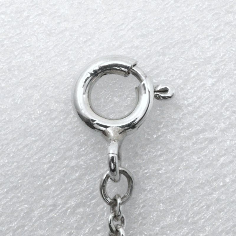 Tiffany & Co Atlas Cube 925 Silver Ladies 7.0g Necklace