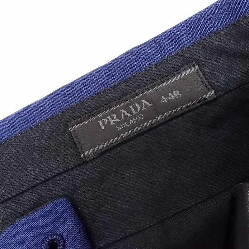 Prada Slacks Pants Center Press Trousers 2015 Made in Italy Bottoms Size 44r S