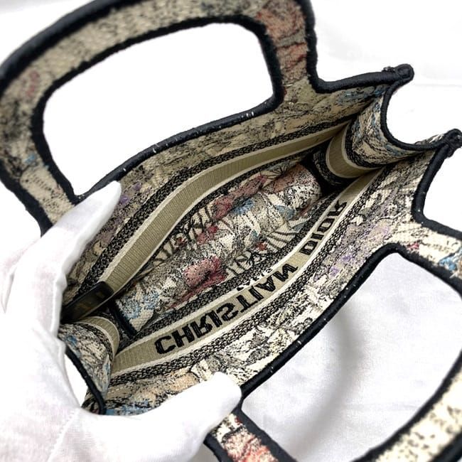 Christian Dior Mini Tote Bag Book Tote Mini Multicolor