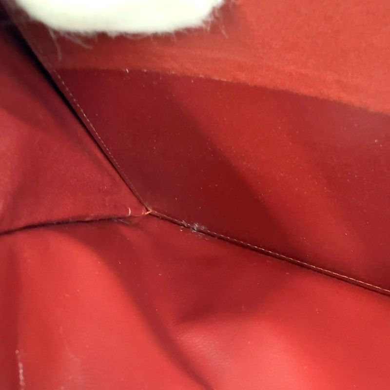 Cartier Mustline Leather Bordeaux Clutch Bag Gold 7 318 4 155