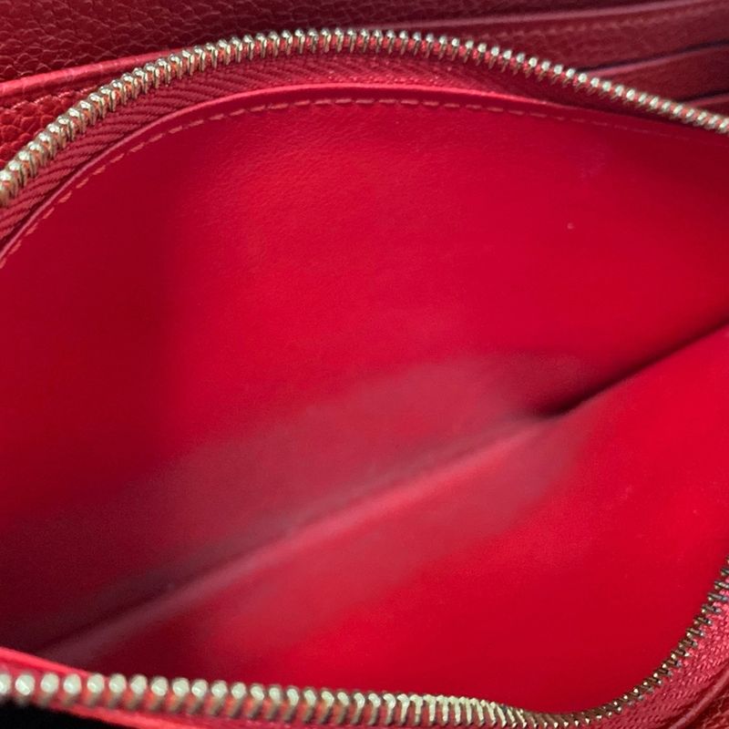Louis Vuitton Monogram Empreinte Zippy Wallet M63691 Scarlet
