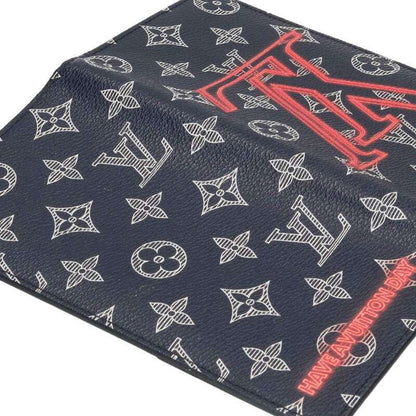 Louis Vuitton M62893 Monogram Ink Upside Down Bifold Wallet For Men