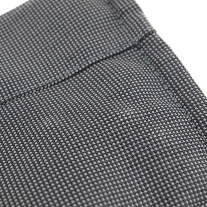 Hermes Yale Line Tote MM Nylon Canvas Gray Unisex Handbag