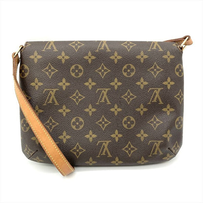 Louis Vuitton Musette Tango Short Shoulder Bag Monogram Canvas M51257 Brown
