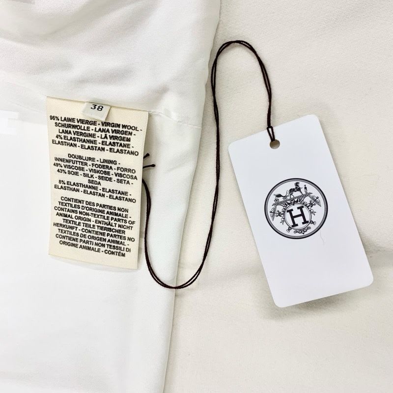 Hermes Outer Blouson Jacket White