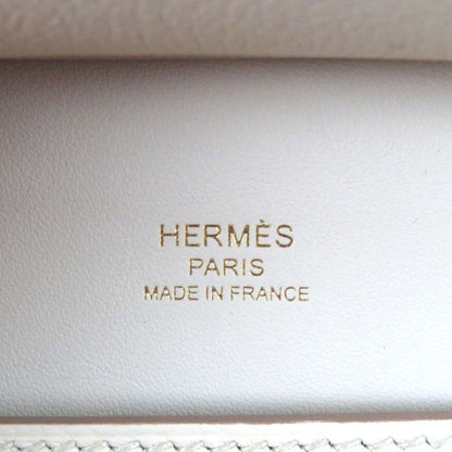 Hermes Gipsyère Mini Beton Evercolor Gold Hardware Handbag Engraved B With Box