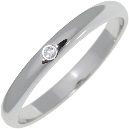 Cartier Ring Pt950 Diamond 1P (001ct) Classic Wedding Ring 1895 Wedding Ring