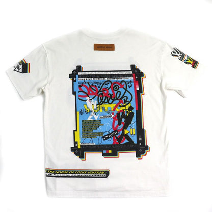 Louis Vuitton 23SS LV Jazz Flyer 100% Cotton Crew Neck Short Sleeve T-shirt